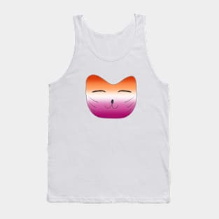 Pride Cat Lesbian Tank Top